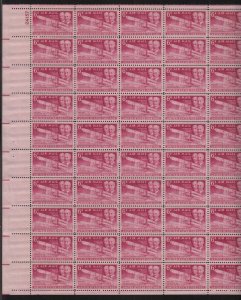 1949 Wright Brothers MNH airmail Sc C45 fresh sheet of 50, Orville Wilbur