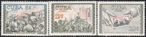 Cuba #C200-C202 MNH