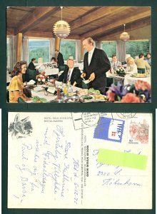 Denmark. 1976. Postcard. Used. Hotel  Rold Store Kro. Restaurant. Adr. Copenha