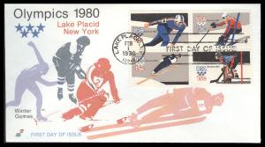 #1795-98 Winter Olympics Spectrum FDC