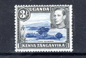 Kenia, Uganda And Tanganyika 1938 3s See Naivasha Sg 147 MH