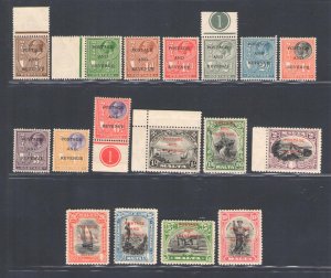 1928 MALTA, Stanley Gibbons n. 174/92 - 17 values - MNH**