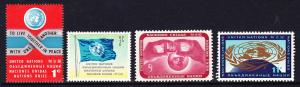 104-07 United Nations 1962 Definitives MNH