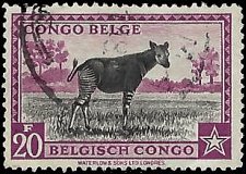 BELGIAN CONGO   #206 USED (1)