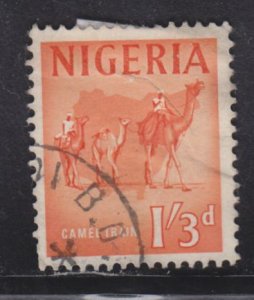 Nigeria 109 Camel Train and Map 1961