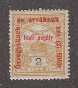 Hungary B36 Turul and St. Stephen's Crown  O/P 1915