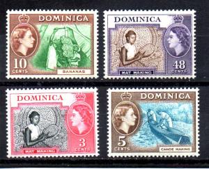 Dominica 157-160 MH