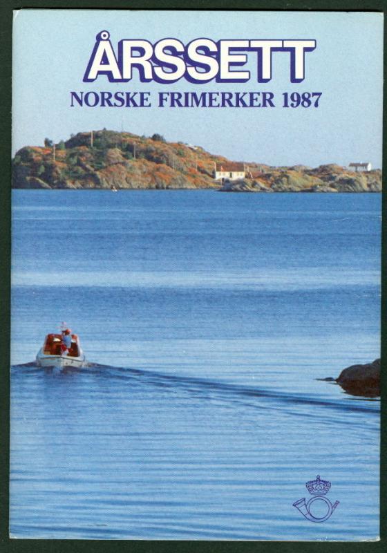 NORWAY 1987 OFFICIAL YEARSET