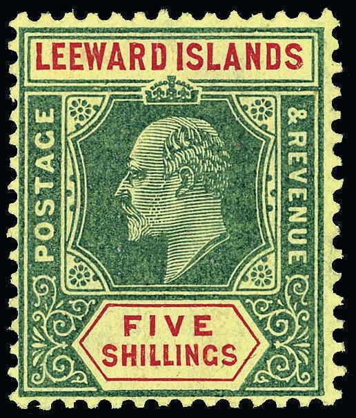 Leeward Islands Scott 29-45 Gibbons 29-45 Mint Set of Stamps