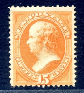 US SCOTT #163 MINT-JUST FINE-DISTURBED O.G.-HINGED W/ APS CERT (4/24/24 GP)