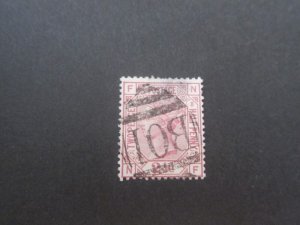 United Kingdom 1876 Sc 67 PL8 FU