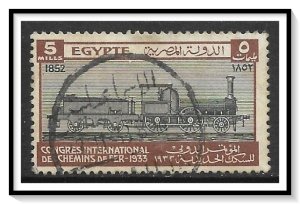 Egypt #168 Railroad Congress Used