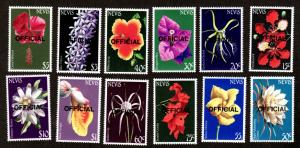 Nevis # o29-o40 Mint NH Flowers!