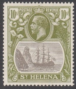 ST HELENA 1922 GV 10/- SG112 fine mint - lightly hinged.....................C165