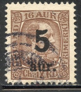 Iceland # 130, Used.