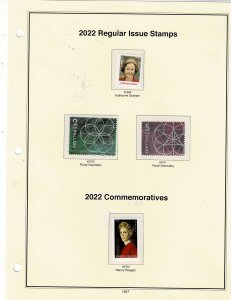 2022 Mint Commemoratives/Regular Issue US Postage #5699-5702 VF MNH