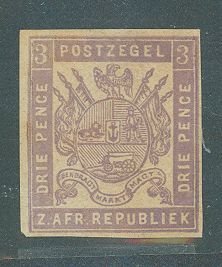 Transvaal #7 Unused Single