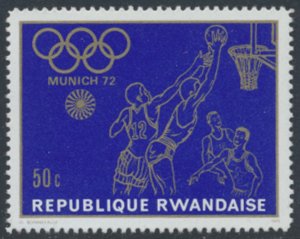 Rwanda  SC# 416  MNH  Olympics 1972  see details/scans 