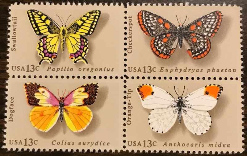 1712 - 1715 Butterfly MNH block of 4