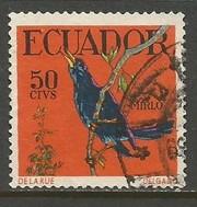 ECUADOR 647 VFU BIRD I131-6