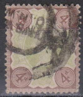 Great Britain #116 F-VF Used CV $14.00 (B1621)