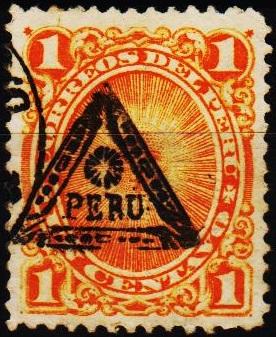 Peru. 1883 1c S.G.206 Fine Used