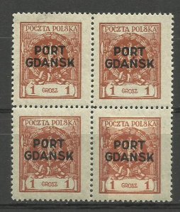 POLAND 1925 ,PORT  GDANSK ,MNH