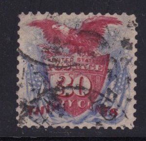 US Stamp #121 - XF - Sound - Used - SEE PICS!!!!