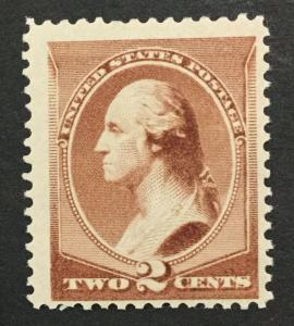 MOMEN: US #210 MINT OG NH #28214