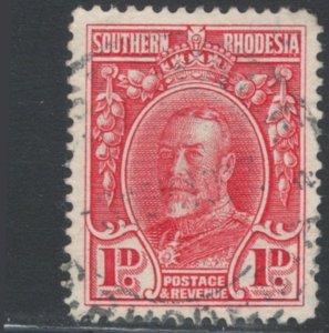 Southern Rhodesia 1935 King George V 1p Scott # 17 Used