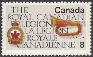 Canada 1975 MNH Sc #680 8c Royal Canadian Legion