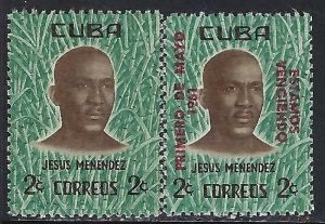 Cuba 666-67 MNH Z4126