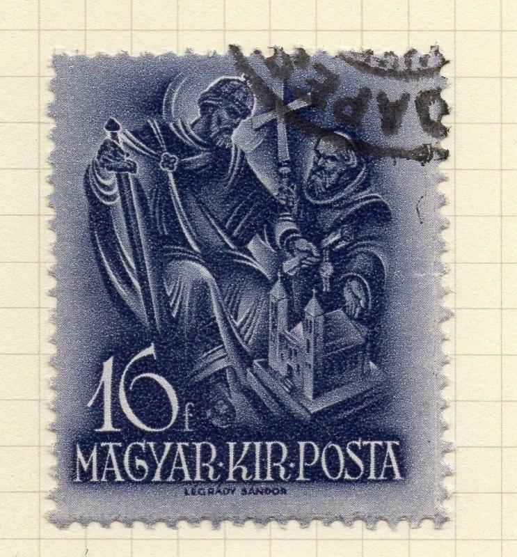 Hungary 1938 Early Issue Fine Mint Hinged 16f. 179090