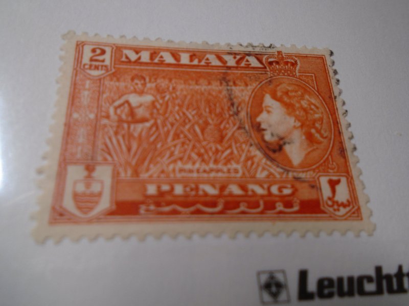 Malaya  Penang  #  46  used