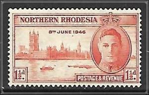 Northern Rhodesia #46 Peace Issue MNH