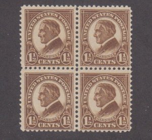 United States - 1925 - SC 553 - NH - Block of 4