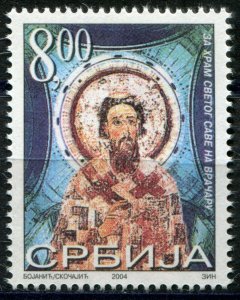 070 SERBIA 2004 - Saint Sava - Ikons - MNH Set