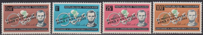 Togo #473-5, C41 MNH VF CV $3.30 (ST802)  