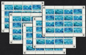 Bermuda WWF Atlantic Bluefin Tuna 5 Sheetlets A 2004 MNH SC#884-887