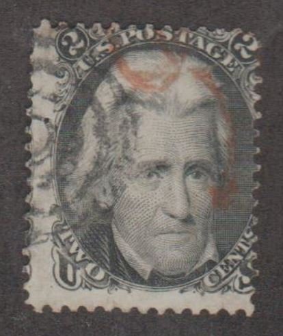 U.S. Scott #73 Jackson Stamp - Used Set of 2 Stamps