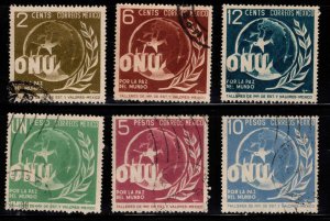 Mexico Scott 813-818 Used  stamp set