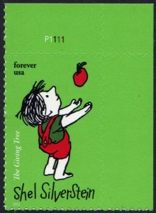SC#5683 (Forever) Shel Silverstein Plate Single (2022) SA