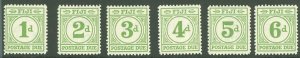 Fiji #J12-17 Mint (NH)