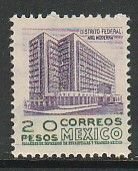 MEXICO 867, $20Pesos 1950 Definitive 1st Printing wmk 279. MINT, NH. F-VF.