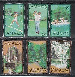 Jamaica # 465-470, Pictorial Issues, Part 1, Mint NH, 1/2 Cat.