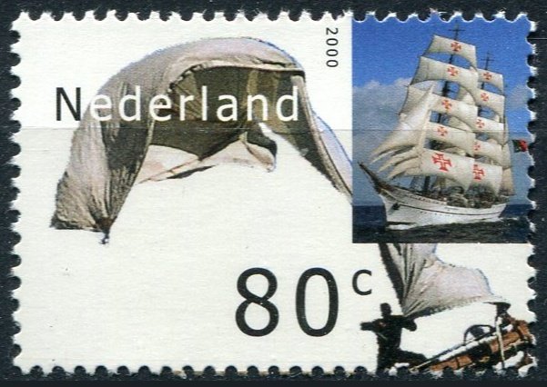 Netherlands Sc#1054f MNH, 80c multi, Sail Amsterdam 2000 (2000)