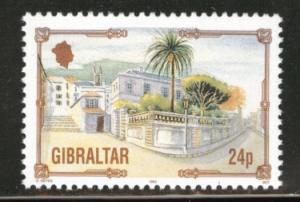 Gibraltar Scott 638 MNH** Architecture stamp 1993