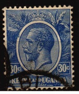 Kenya Uganda Tanganyika Used Scott 26 w/damaged perf