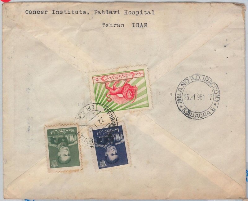 56372 - IRAQ(N) - POSTAL HISTORY - COVER to ITALY 1961-