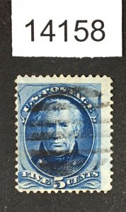 MOMEN: US STAMPS # 179 USED LOT #14158
